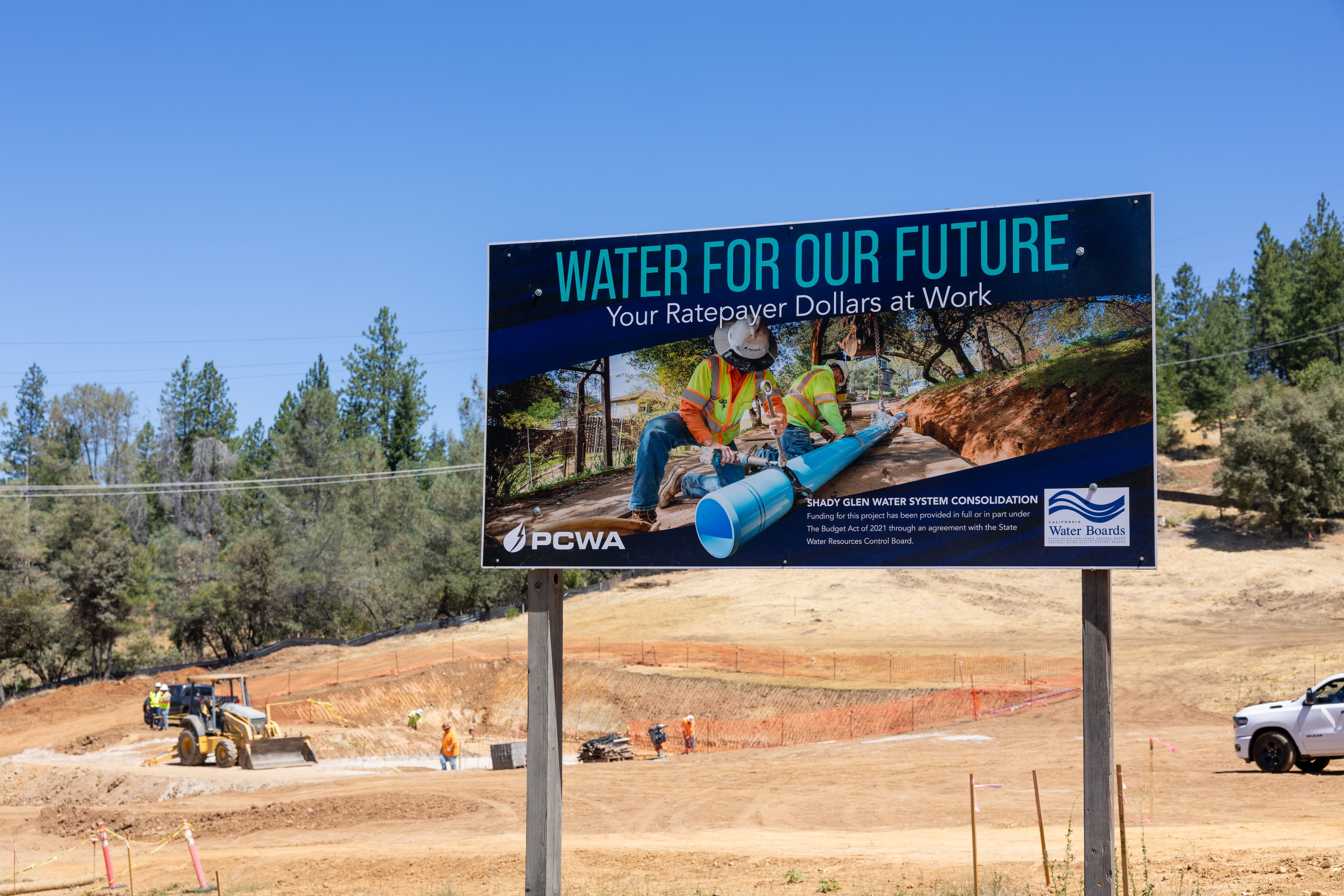 Colfax WTP Construction Site